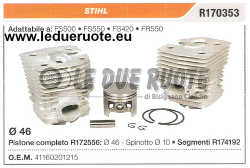 41160201215 kit cylindre - kit,