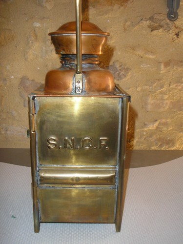 Lanterne ancienne sncf - lanterne,