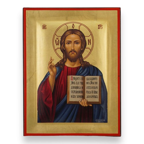 Icône christ maître - du,