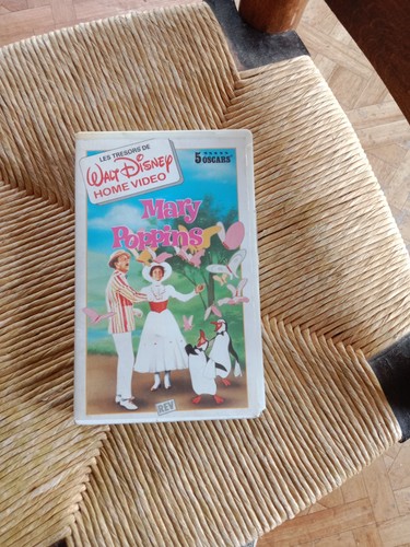Vhs mary poppins cassette - poppins,