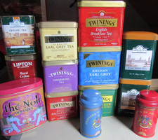 Boîte VIDE thé EMPTY tea box