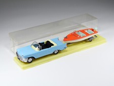 NOREV - 92 - Chrysler New Yorker Et Dinghy Rocca - Bleu clair -  En boite