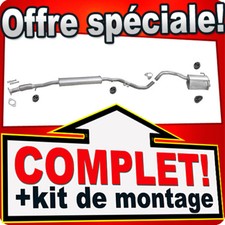 Ligne pot d'échappement pour