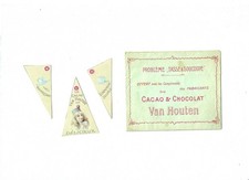 VIEUX PAPIER CHOCOLAT VAN HOUTEN