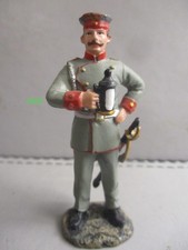 FIGURINE HACHETTE  SOLDATS DE 1914 1918 14-18  # 52 B CAVALIER ALLEMAND 1914
