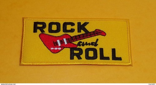 Tissu patch rock and - patch,