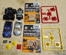 Tomica TOMY BitChar G Parts Lot Used