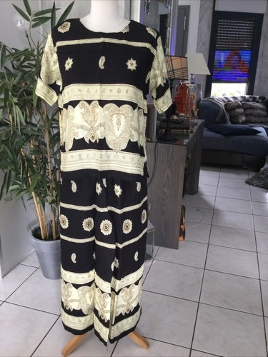 Ensemble pantalon blouse motif - ensemble,
