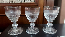 3 VERRES à porto CRISTAL