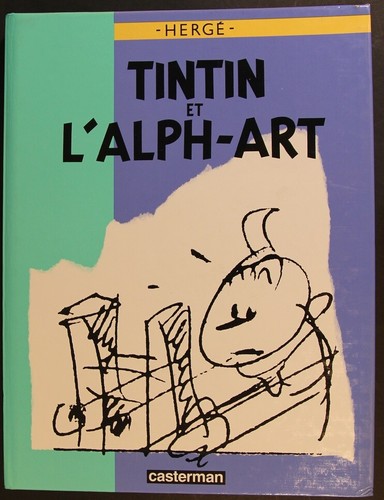 Hergé tintin alph - tintin, art