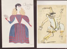 TRES BEL ENSEMBLE de 9 CARTES DE VOEUX MAISON JEAN VILAR- GISCHIA-Edouard PIGNON