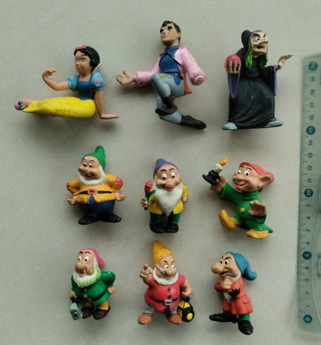 Lot figurines walt - de,