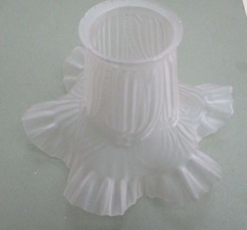 Ancien abat jour - , tulipe