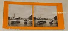 Vue STEREO mexicain Exposition Universelle 1900 Félix POTIN : Pont ALEXANDRE III