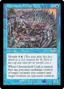 Magic mtg chromeshell crab - mtg,