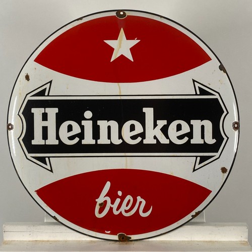 Heineken advertising sign - -,
