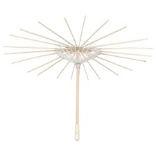  Côtes De Parapluie Artisanales Cadre Parasol Décoratif Os En Papier Chic