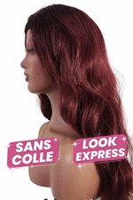 Perruque femme Rouge Ondulée