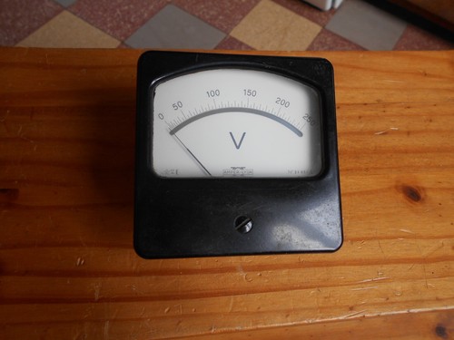 Voltmètre tableau 250volts - voltmètre, de