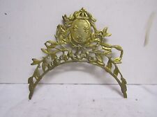 refabrication de fronton d horloge comtoise 18 eme en bronze