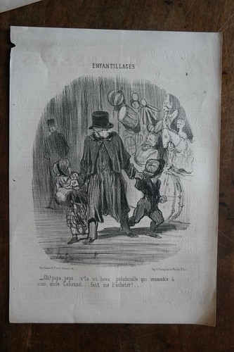 Daumier lithographie - daumier,,