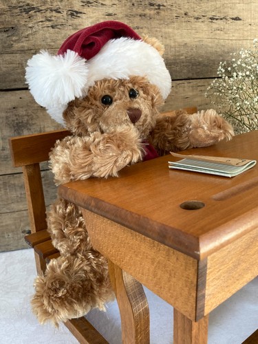 126 peluche doudou ours - peluche,