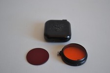 LEICA ADAPTATEUR DE FILTRE VINTAGE LEITZ WETZLAR POUR OBJECTIF 36 MM + 2 FILTRES