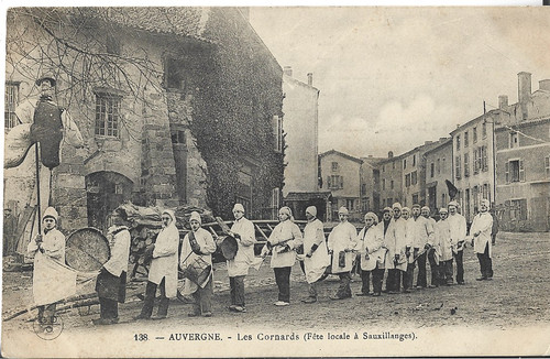 Cpa sauxillanges les - cpa,
