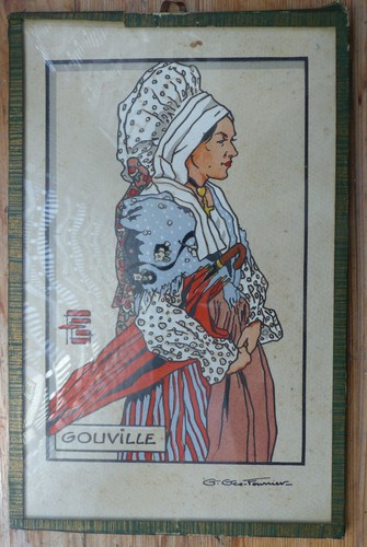 Gravure encadrée ancienne - , de