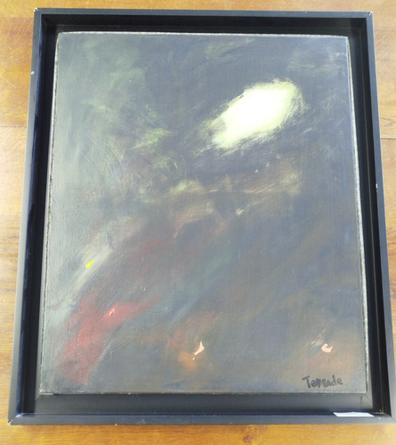 Tableau huile sur toile - sur,