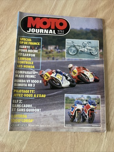 Moto journal 657 1984 - journal, gp