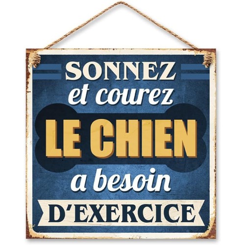 Plaque vintage sonnez et - plaque,