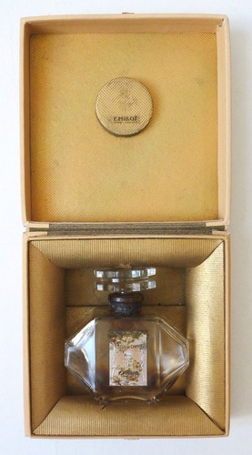 Ancien flacon parfum crêpe - ancien,