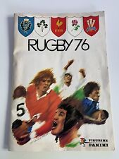 Ancien Album Panini Rugby 76 incomplet France 1976