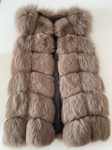 Veste vraie fourrure - vraie,