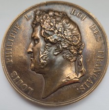 France Médaille Collège Royal De St Louis XIX Siècle