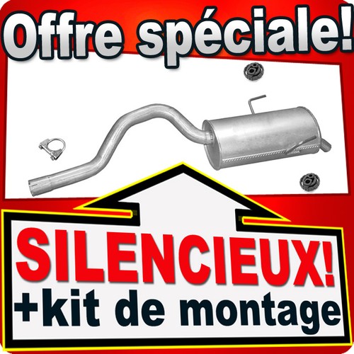 Silencieux arriere pour - arriere,