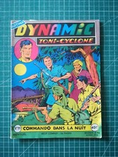yu59 BD Artima aventure 1958 Dynamic N°71 Toni cyclone - commando dans la nuit