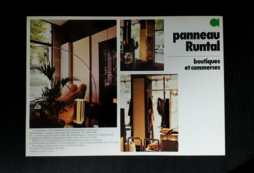 Flyer acova panneau runtal - panneau,