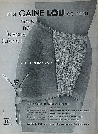 Publicite lou gaine - publicite,