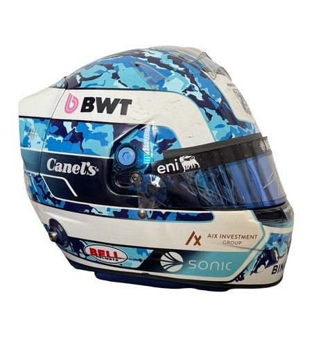 Race used helmet 2025 pierre - 2025,