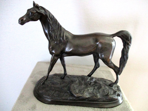 Elégant bronze cheval - elégant,