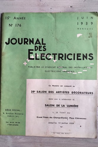 Rare revue art déco journal - art,