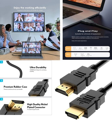 Highspeed câble hdmi pour - highspeed,