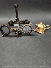 Boussole jumelle de poche en