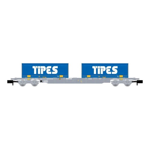 Wagon porte conteneur sgss - wagon,
