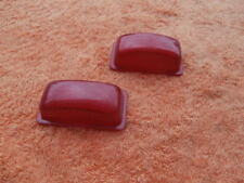 2 Cabochons Rouges Feux Position Gabarit / auto camion utilitaire Camping Car