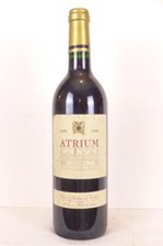  cahors atrium fût de chêne rouge 1998 - sud-ouest
