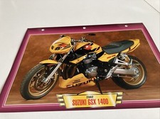 Suzuki GSX1400 Motomax 2002 1400 GSX fiche carte moto passion collection Atlas