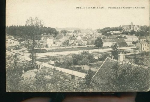 Oulchy chateau panorama - oulchy,